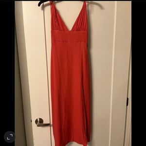 Orange Maxi Dress | Medium